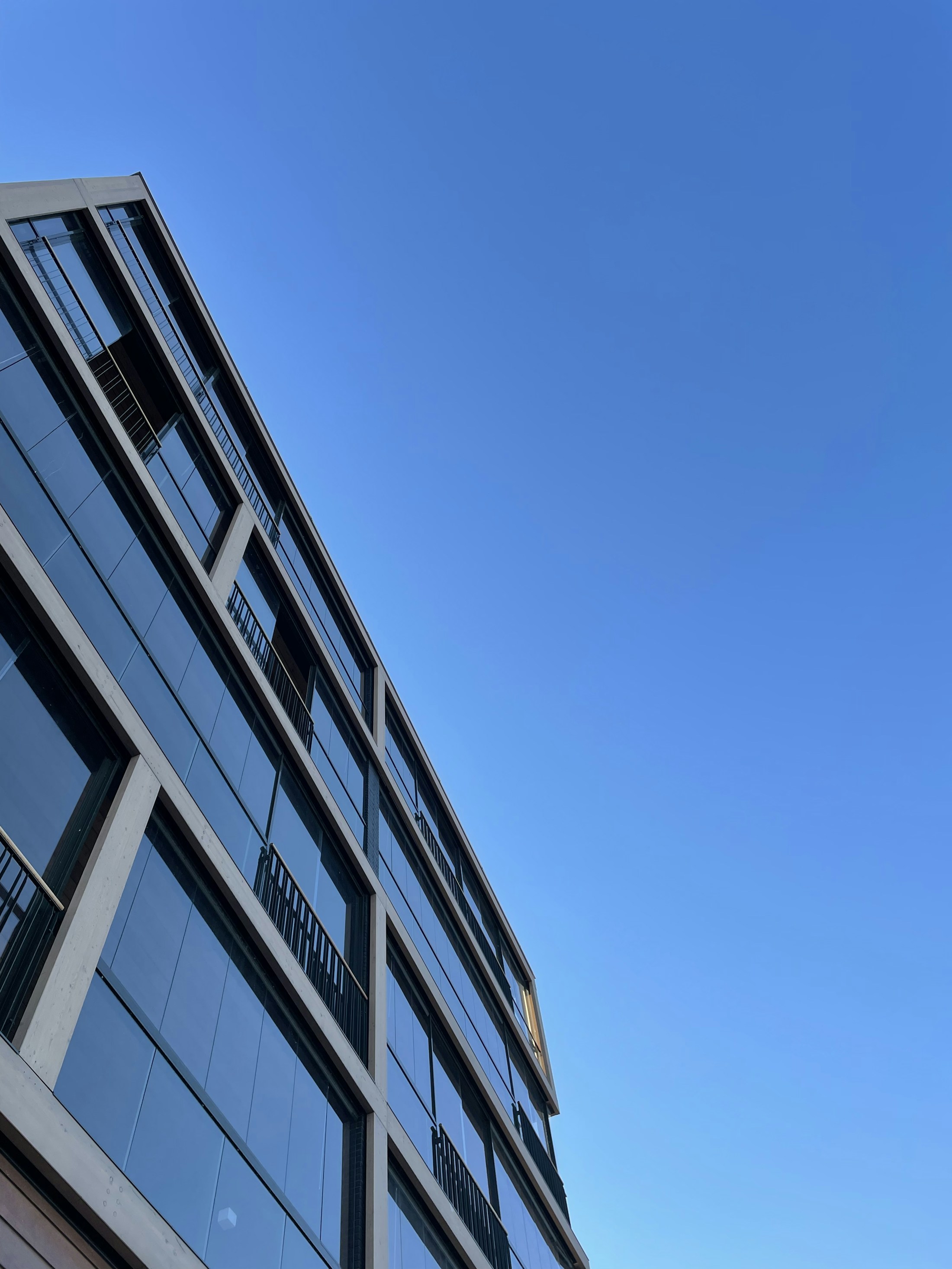 Commercial architecture and blue sky